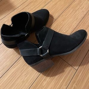 Black American eagle booties